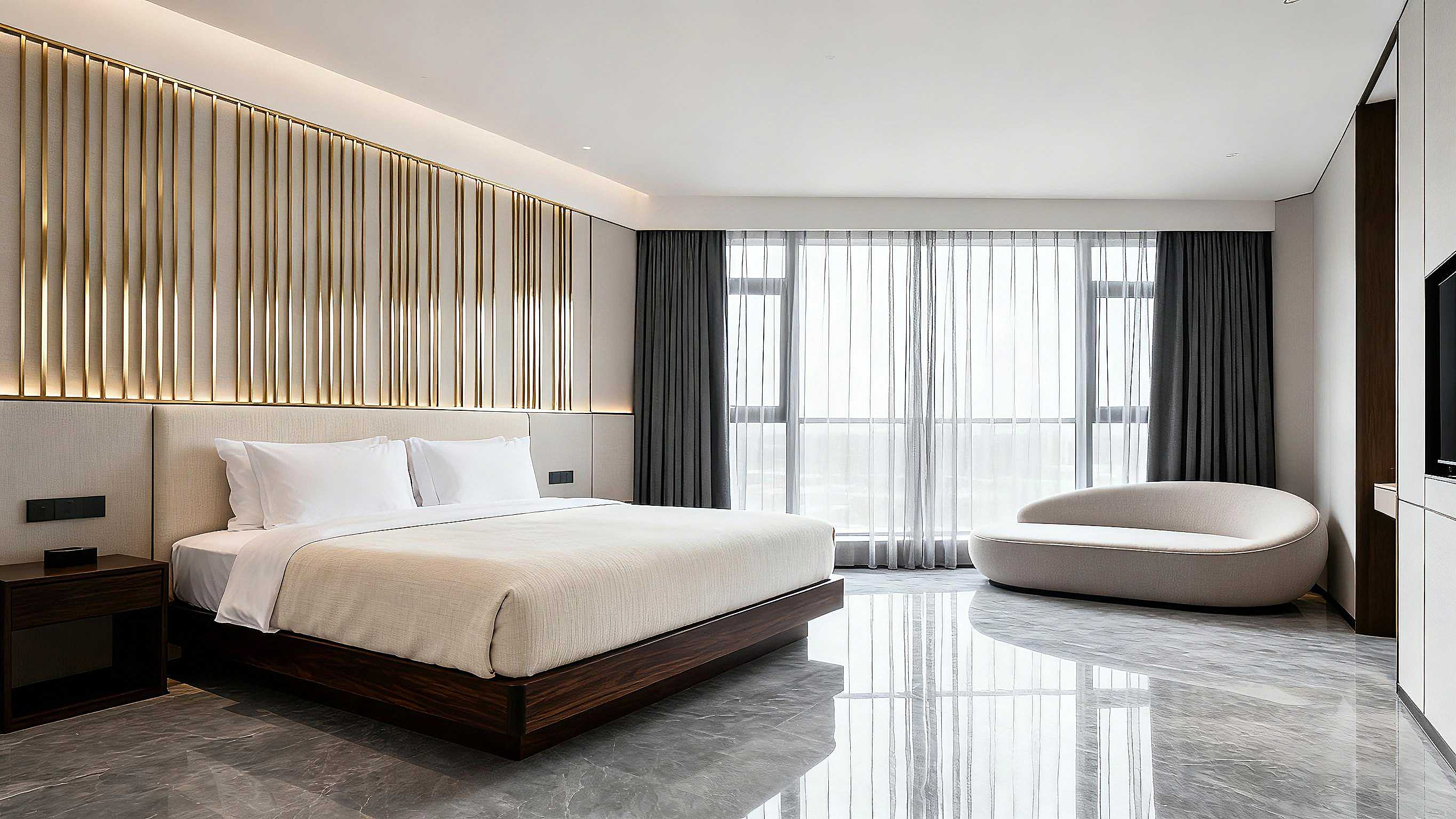 Completed hotel building featuring Carbon Crystal Board in Vietnam - 45000 sqm