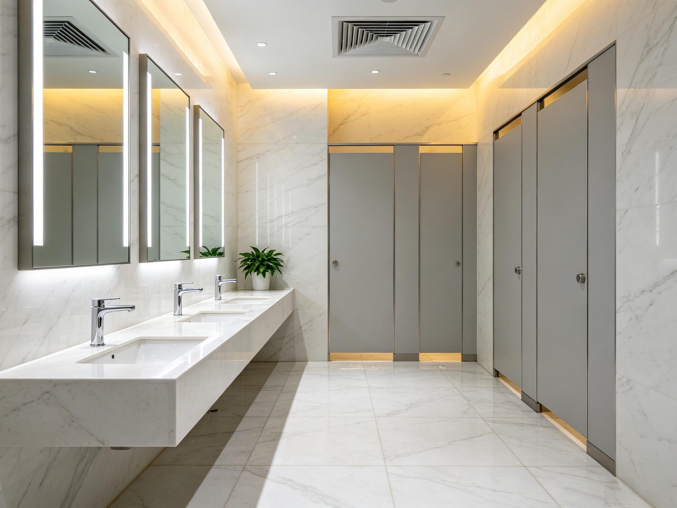 SPC Stone Crystal Wall Panels Installed in Vietnam Hotel and Commercial Interior Project