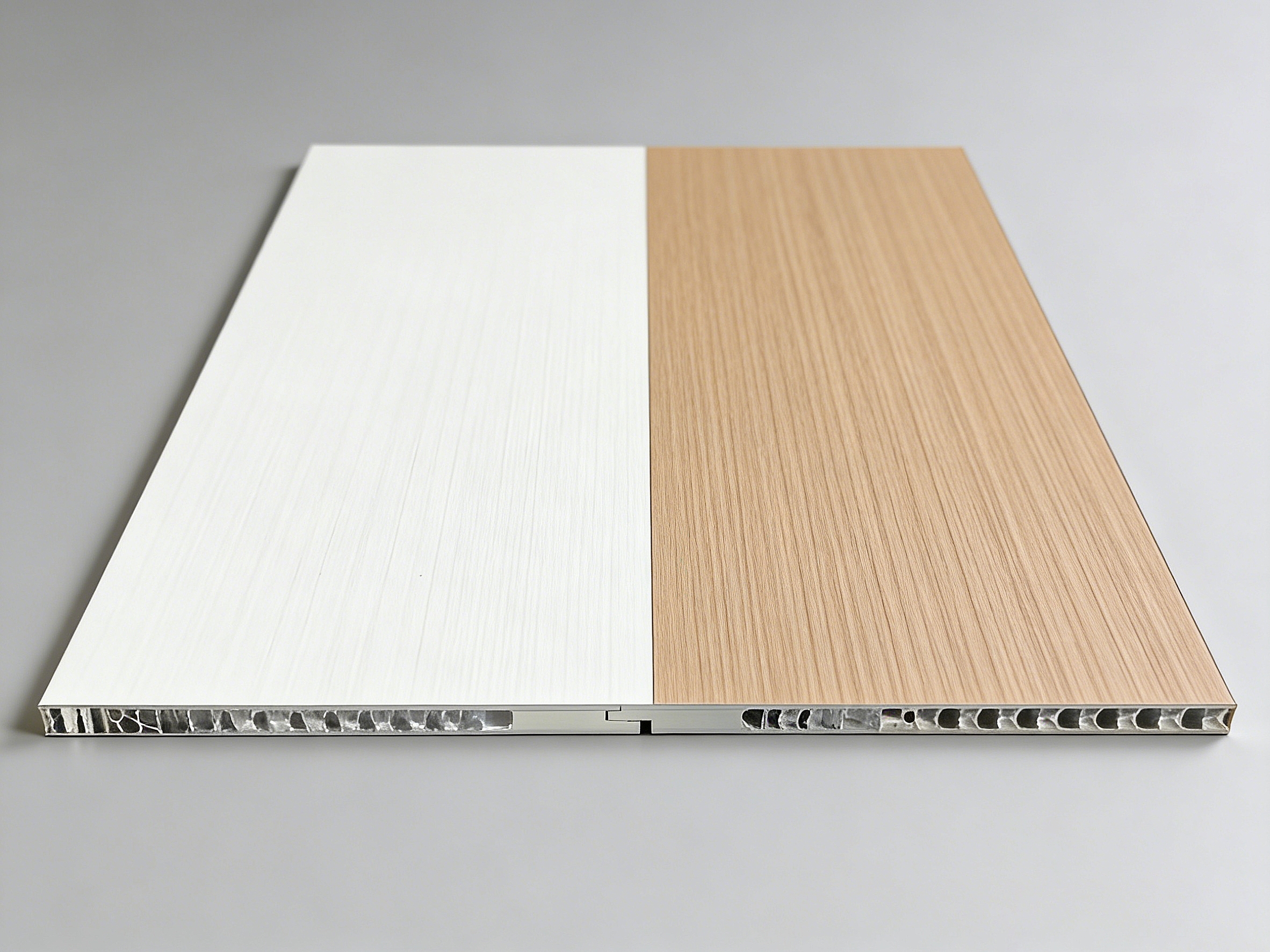 Aluminum honeycomb wall panels