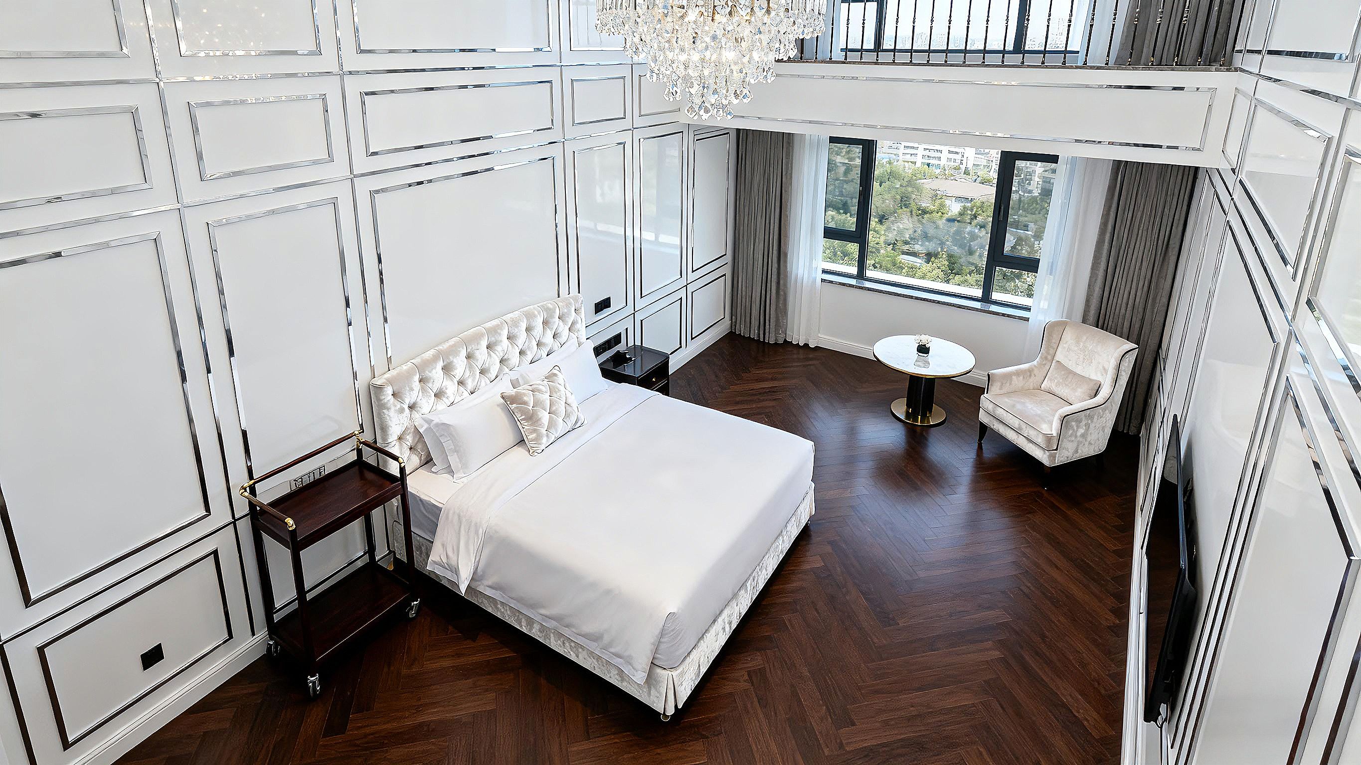 hotel wall panel installation