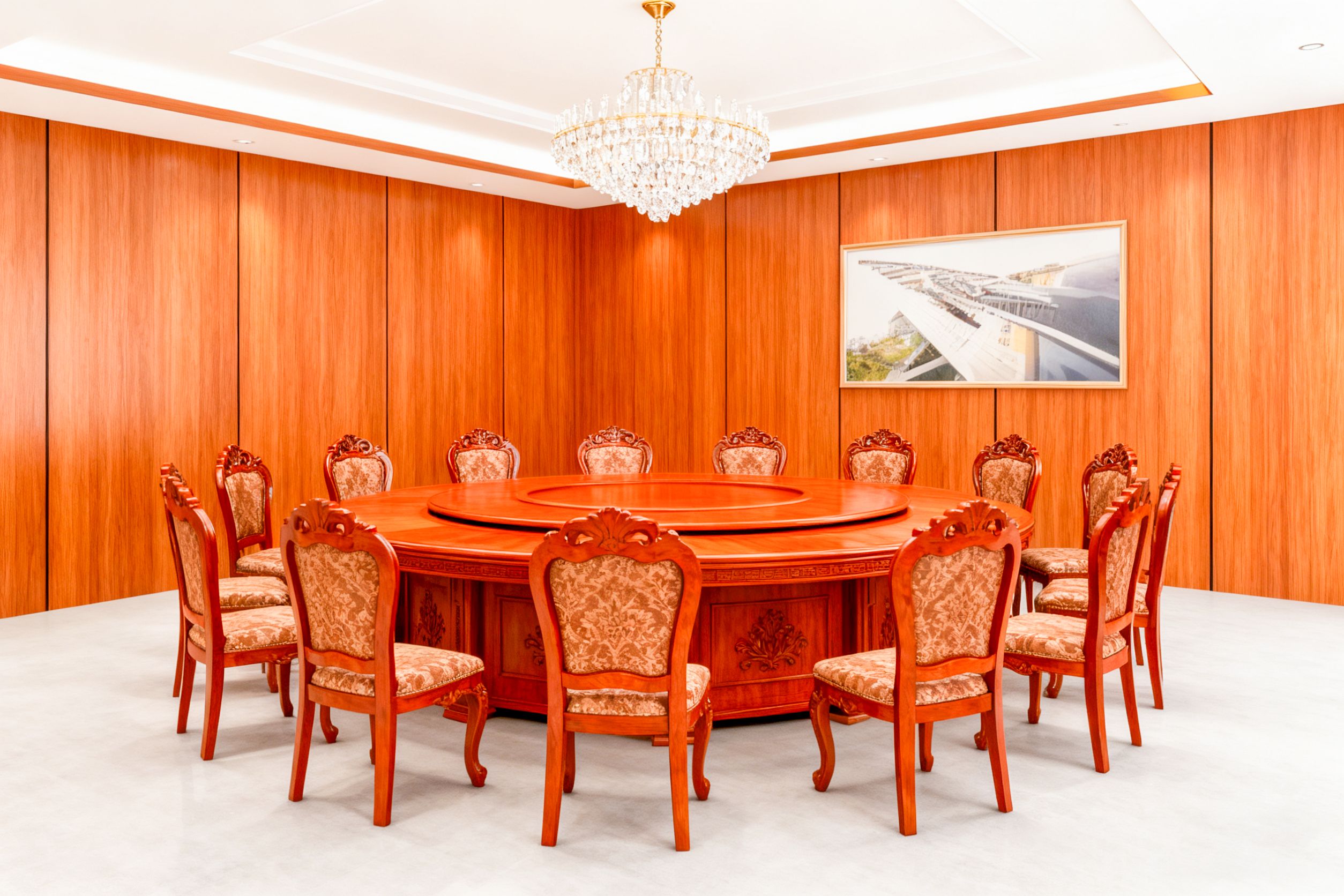 banquet hall interior wall panels