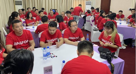 DINGFOO hielt seine jährliche Geschäftskonferenz in Huizhou ab, um die Erfolge der ersten Jahreshälfte zu überprüfen und Umsetzungs- und Leistungsziele für die zweite Jahreshälfte zu definieren.