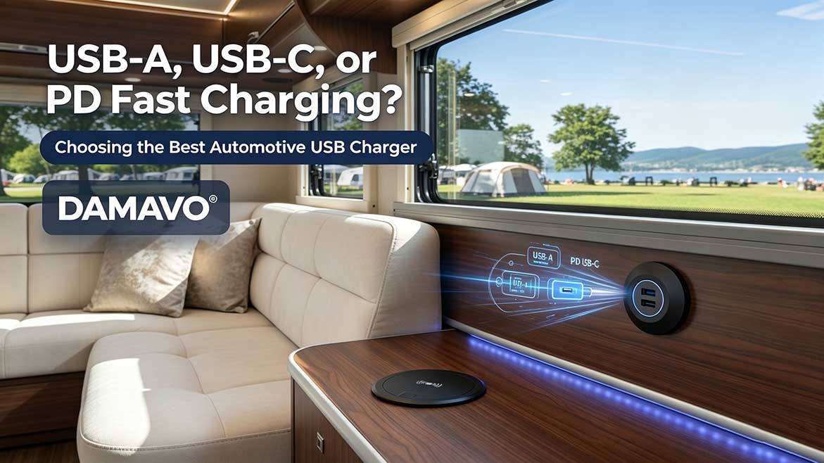 USB-A, USB-C, or PD Fast Charging? Choosing the Best Automotive USB Charger