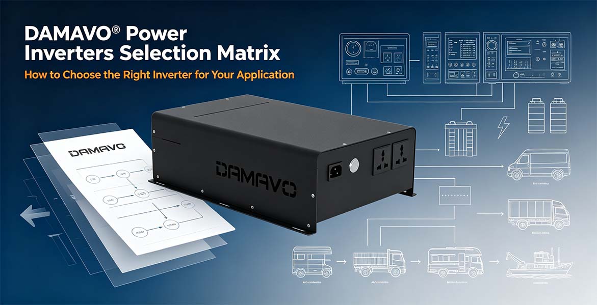 Power Inverters Selection Matrix: How to Choose the Right Inverter for Your Application