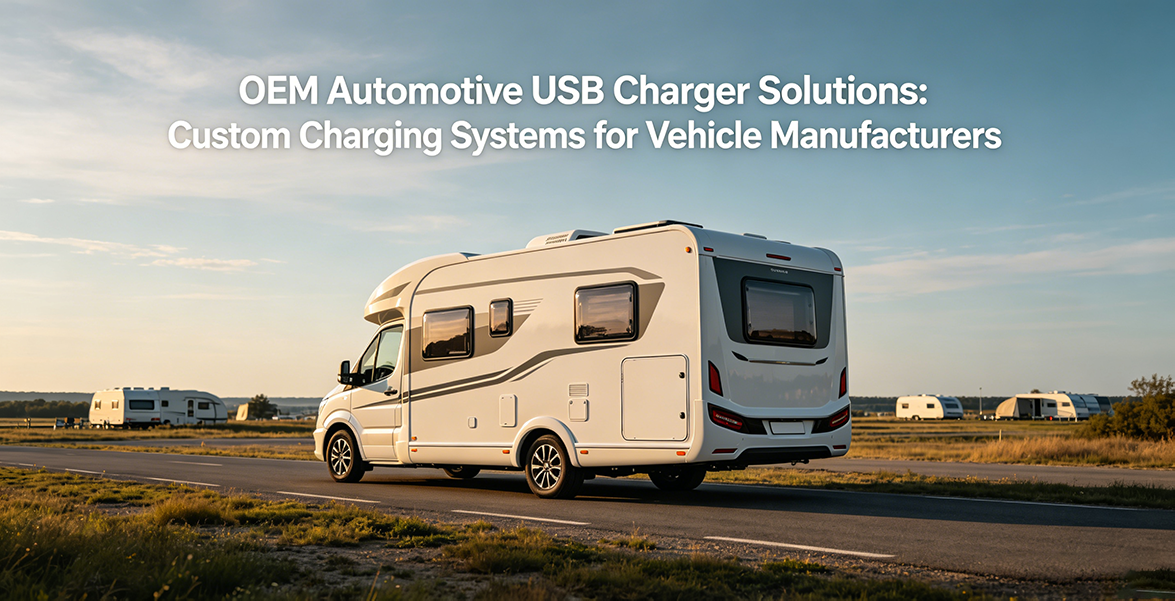 OEM automotive USB charger