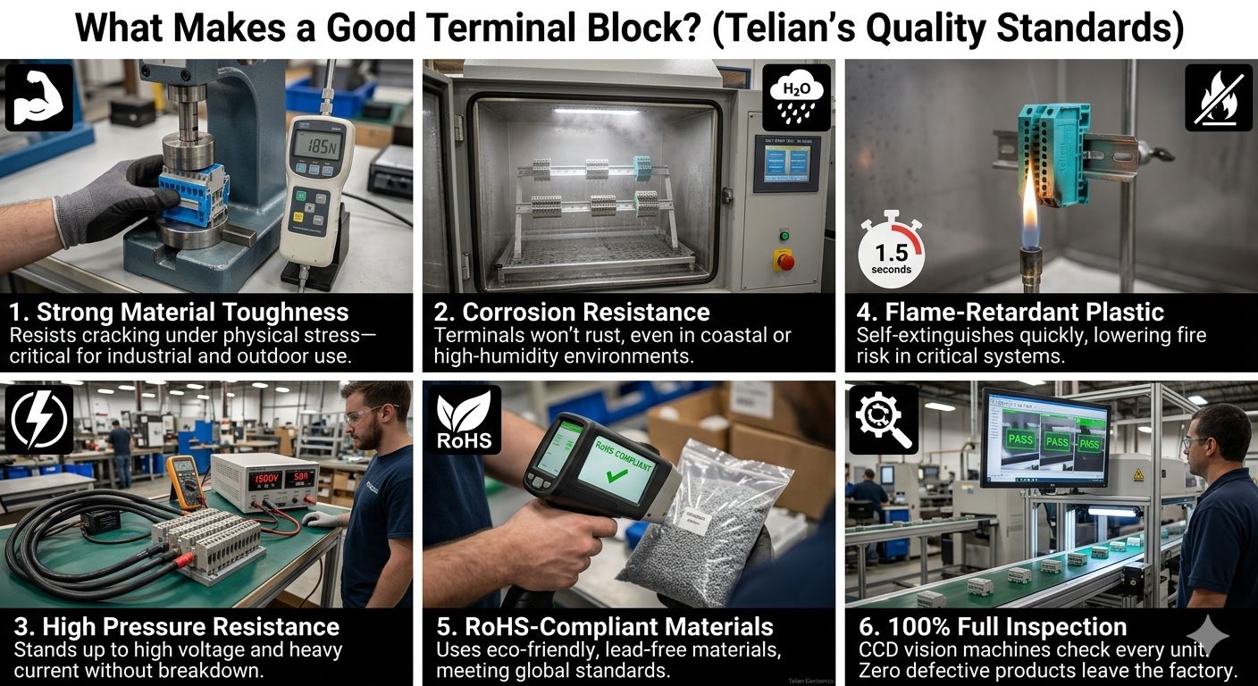 Wondering what a terminal block is? Check this straightforward guide to learn basics, plus real industrial wiring solutions designed and supplied by Telian.