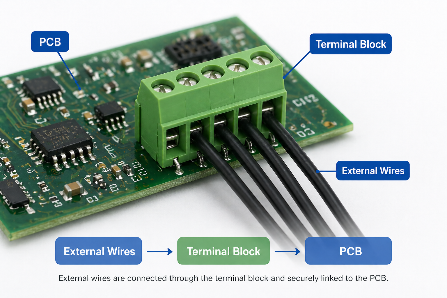 PCB terminal blocks are among the most fundamental yet indispensable components. They act as the critical bridge between external wires and printed circuit boards, enabling safe, stable, and maintainable electrical connections without permanent soldering.