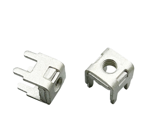 High-quality M4 thread PCB terminals for secure high-current connections. Featuring durable brass construction with tin plating for superior solderability. Ideal for power modules, industrial controllers, and heavy-duty PCB mounting