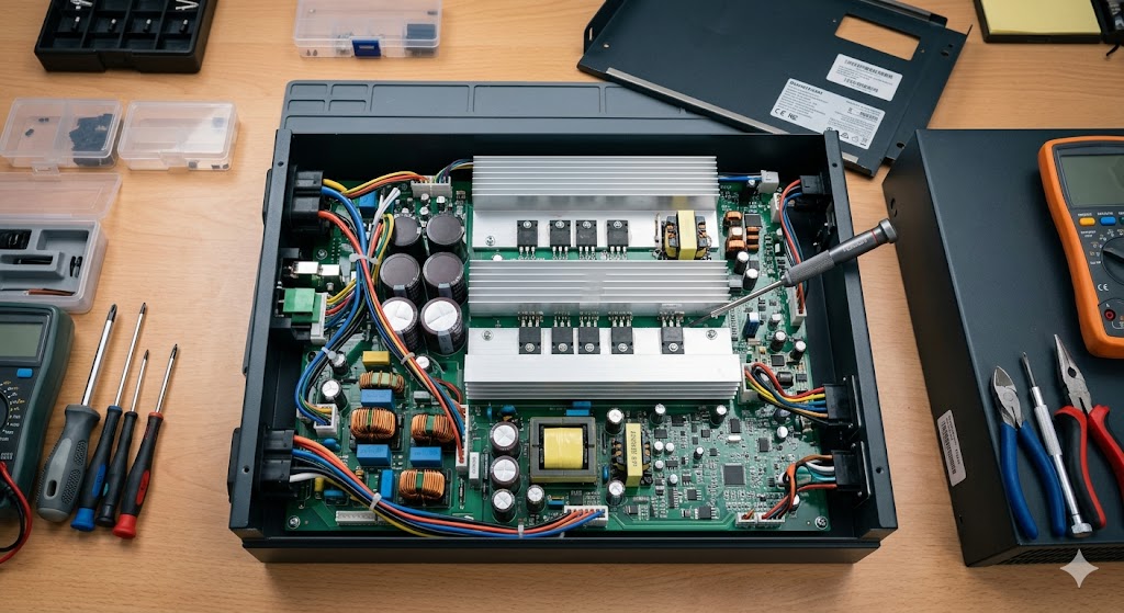 olar and energy storage inverters are the core equipment of the new energy industry, responsible for converting DC power generated by photovoltaic panels and lithium battery packs into usable AC power.