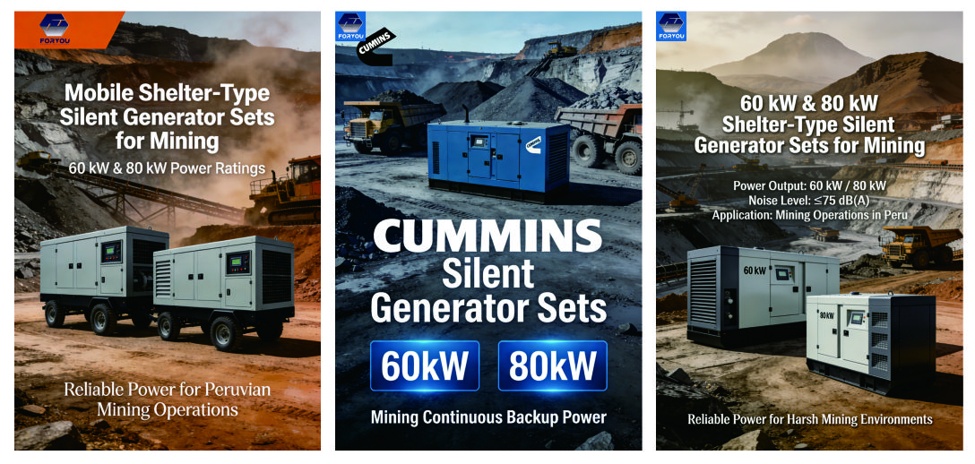 Generator Sets for Mining