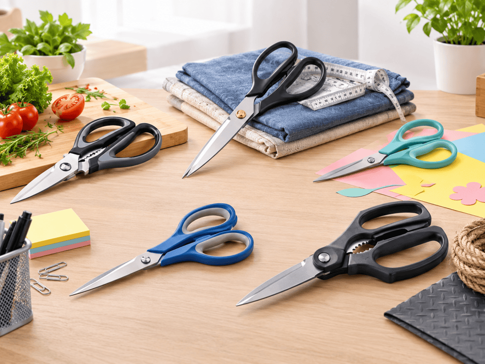 different popular scissors types