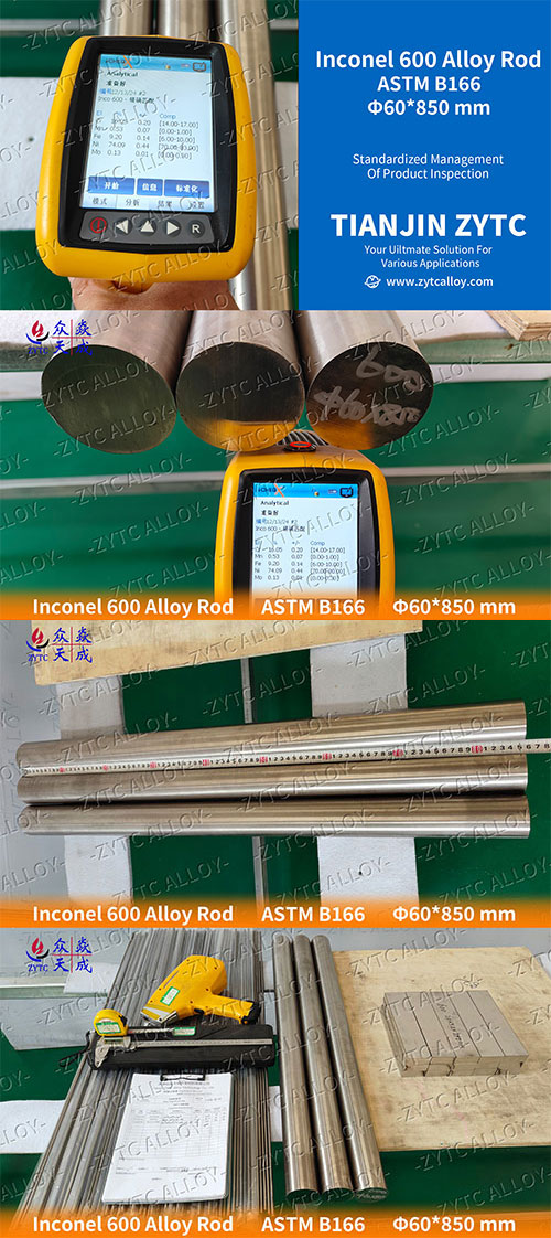 ASTM B166 Inconel 600 Alloy rod