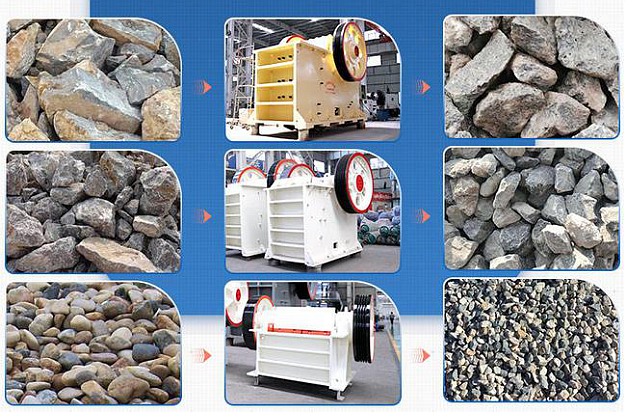 Jaw Crusher Machinery crushing chamber type and power output