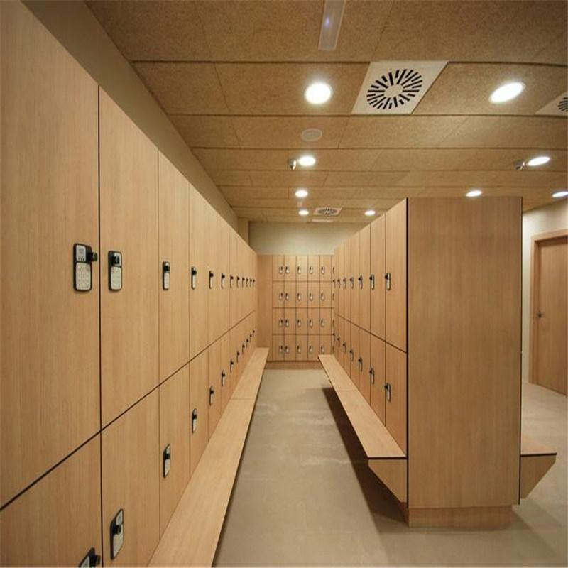 Employee changing room HPL lockers for Philippines factories, offices, hotels, and hospitals