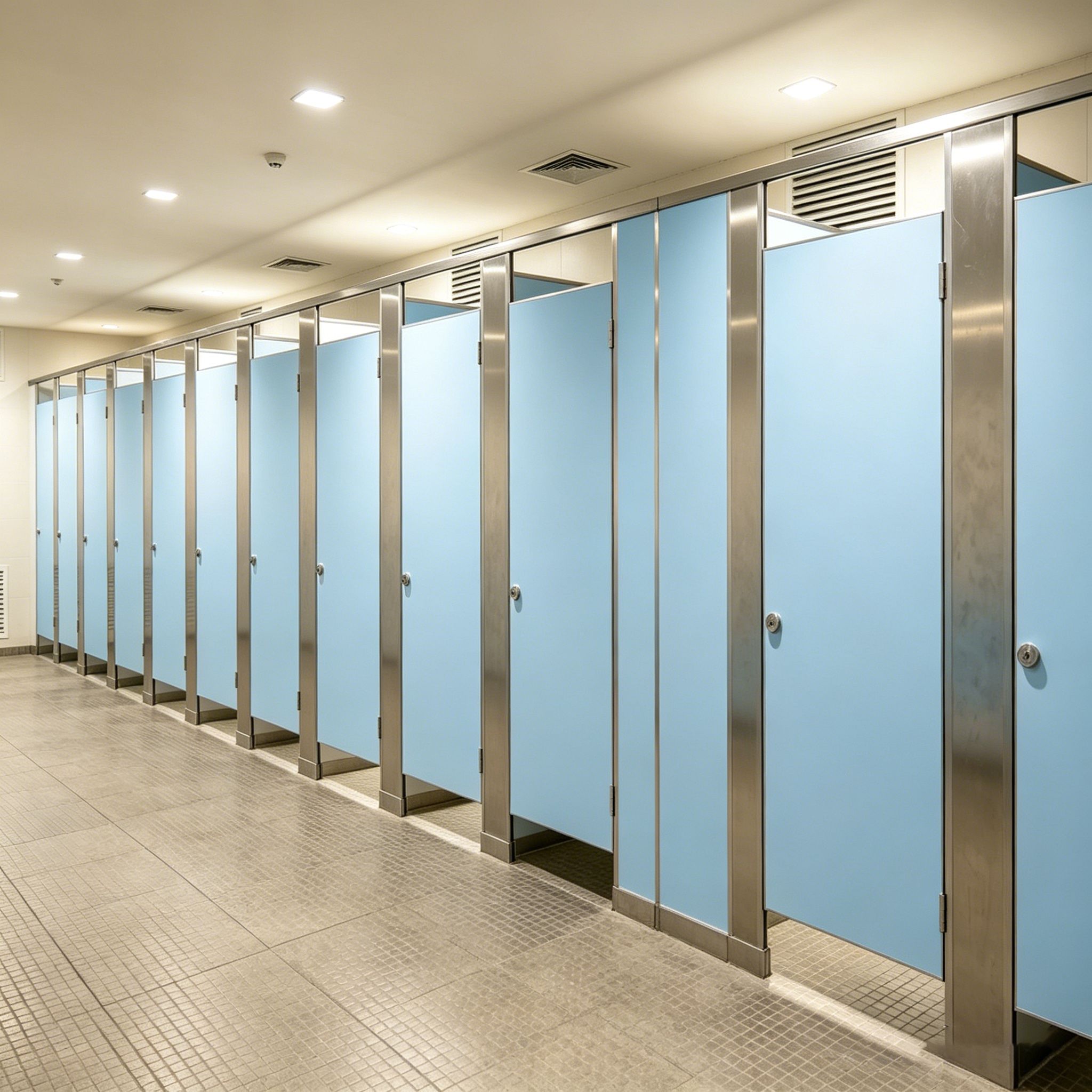 hpl industrial restroom partitions