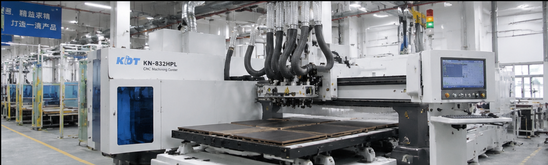 Industrial CNC production precision meeting global sustainability and low-VOC criteria