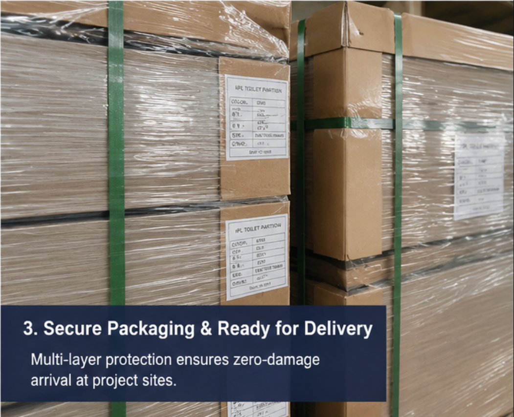 3. Secure Packaging & Ready for DeliveryMulti-layer protection ensures zero-damagearrival at project sites.