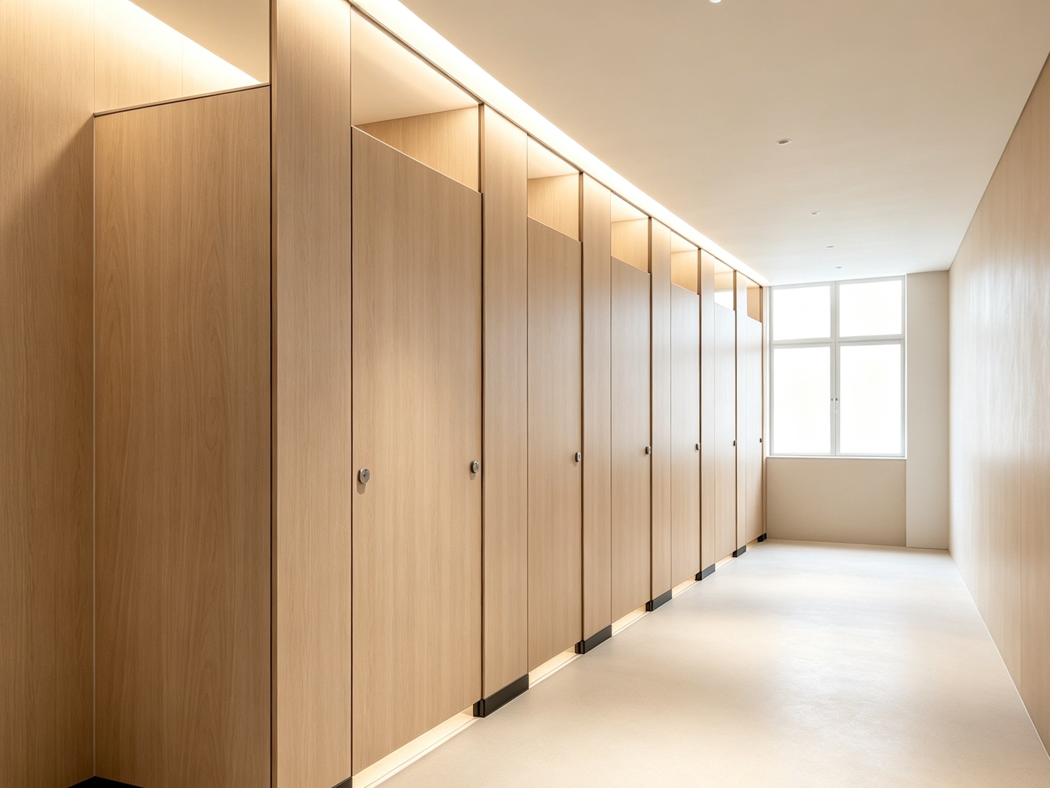 HPL toilet partitions for hotels and resorts in Malaysia