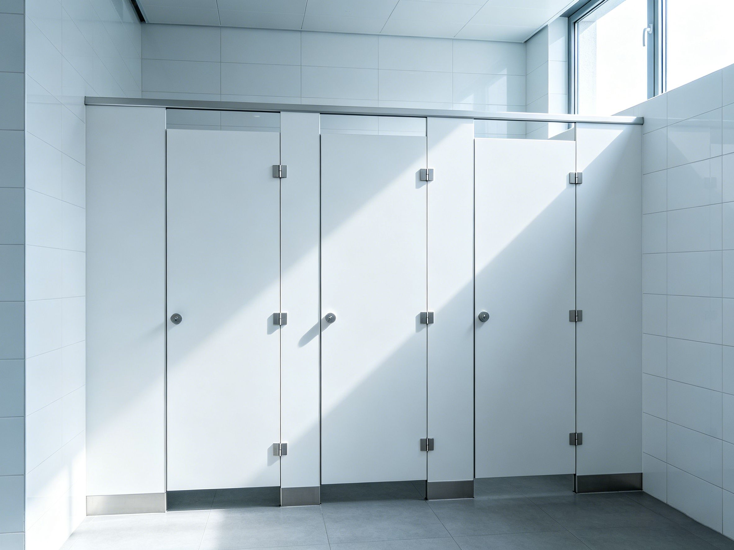 HPL toilet partition hardware accessories for Malaysia commercial restroom projects