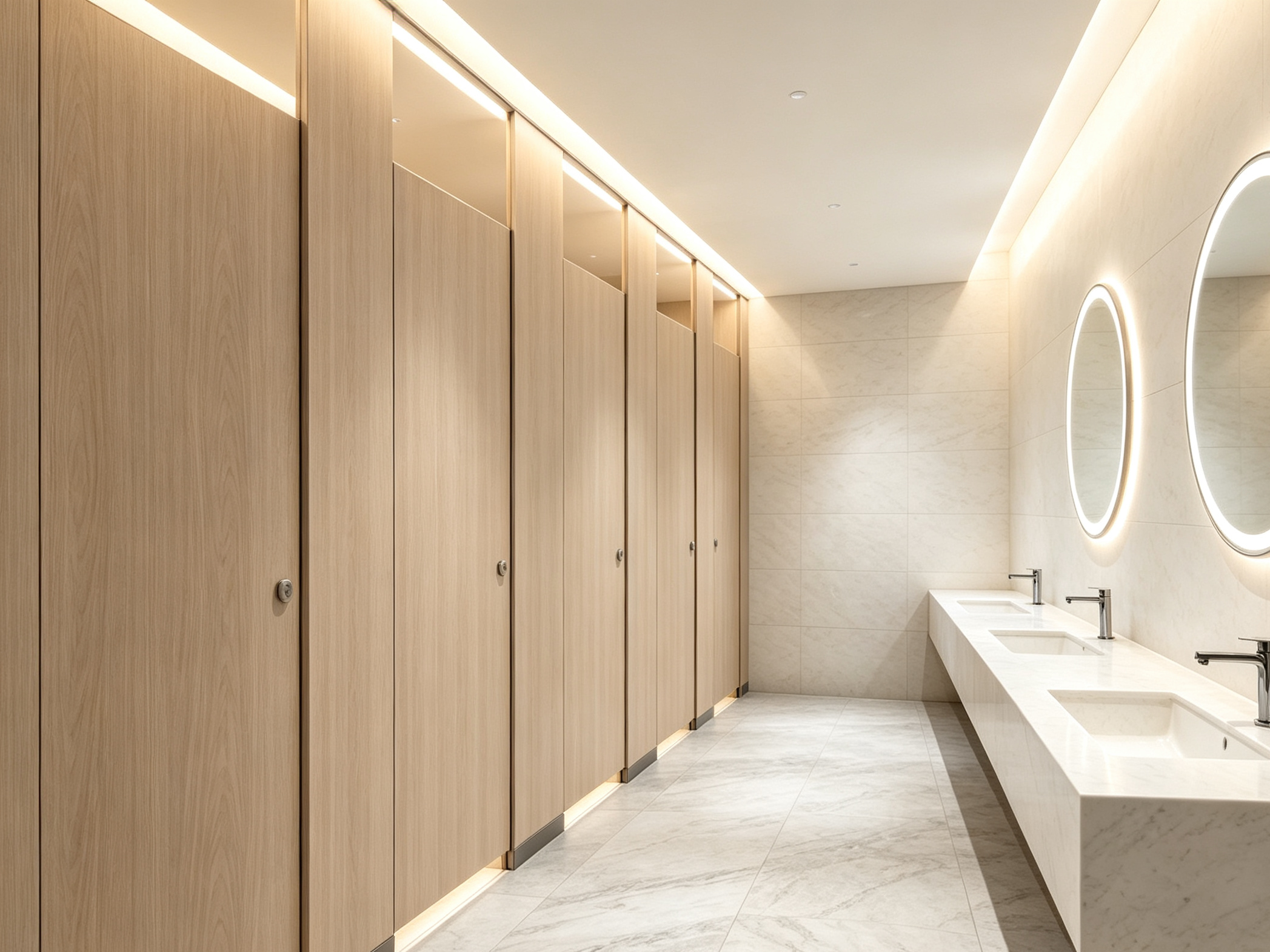 HPL toilet partitions
