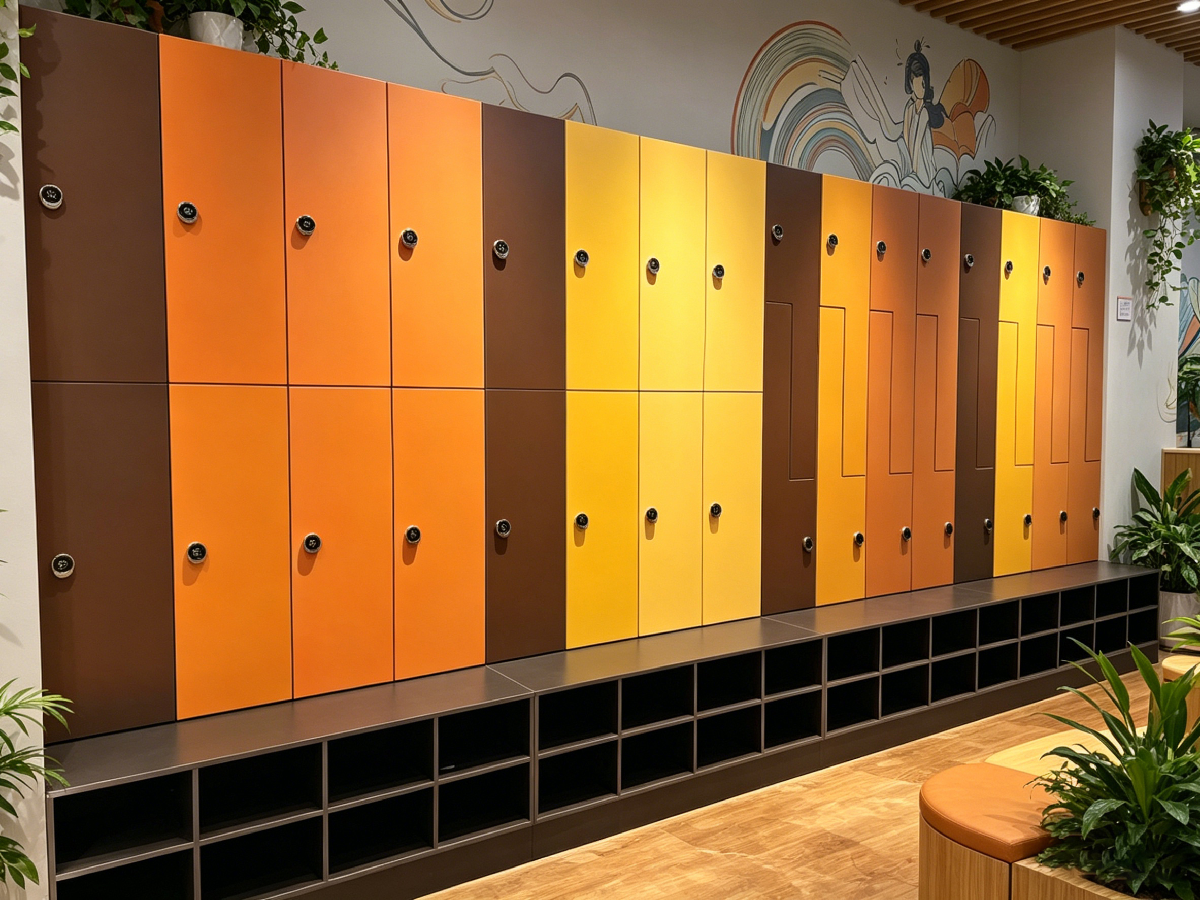 HPL locker manufacturer for Philippines commercial projects with custom locker production