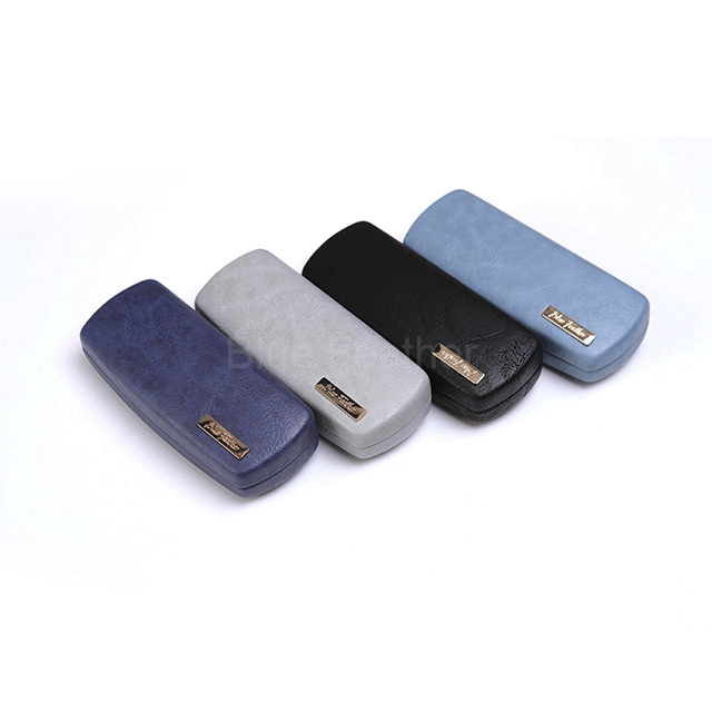 Sturdy Leather Eyewear Case with Brand Logo for Business Gifts