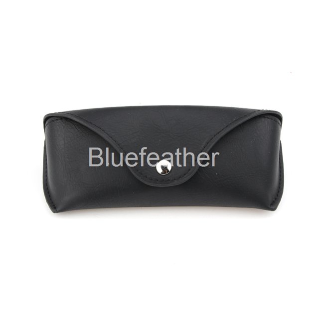 Men's PU Leather Semi-hard Sunglasses Case