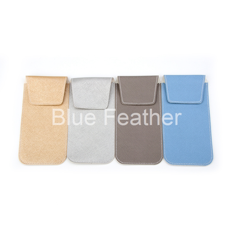 Colorized Ladys Intake Soft Pouch Sunglasses Pouch