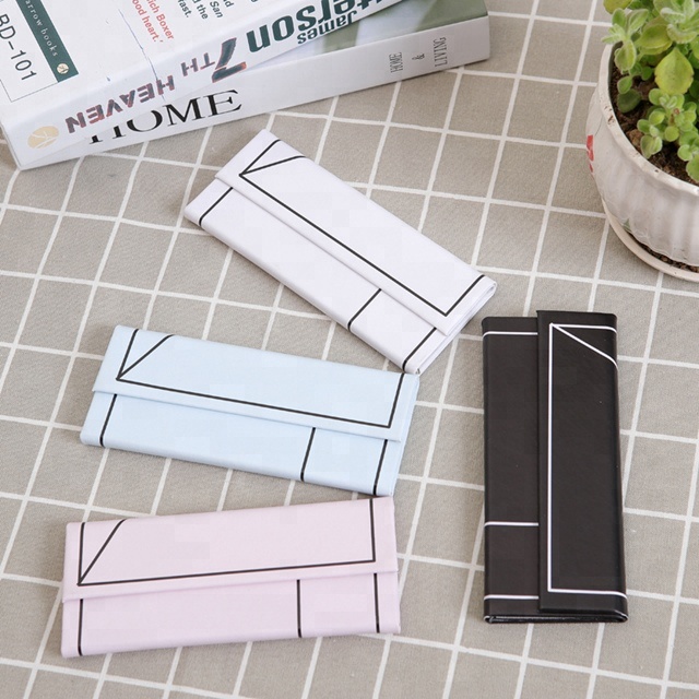 Folding Triangle Glasses Case Sunglasses Case for Glasses