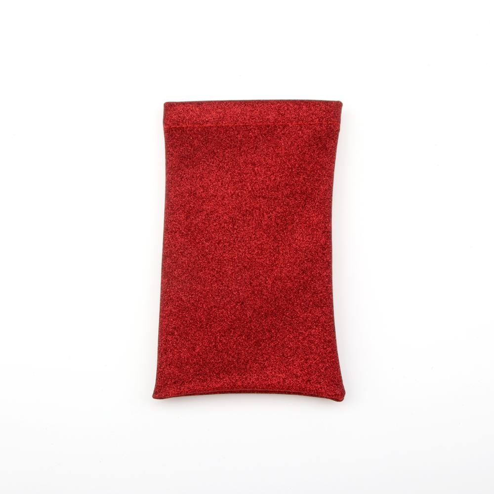 Sparkling Paillette Color PU Sunglasses Pouch