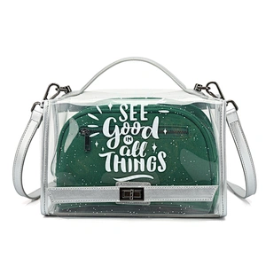 果凍單肩斜跨包