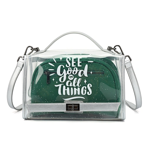 果凍單肩斜跨包