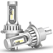 TELLIKA&SANYOU LED ヘッドライト フォグランプ H4 H8 LED フォグ ホワイト CSPチップLED素子12連 / 個 12V 対応可 1800LM 6000K 30000時間以上寿命 1年品質保証(ホワイト 2本セット)