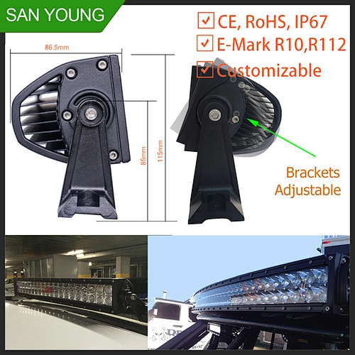 Heavy Duty Curved LED Light Bar