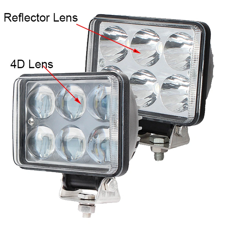 Truck LED Work Light 18W 3x4 Inch