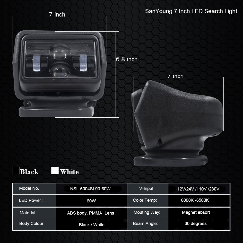 led searchlight