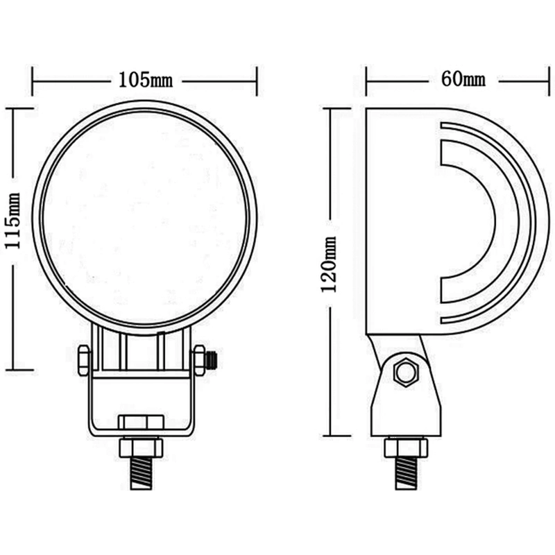 Truck LED Work Light 21W 4 Inch