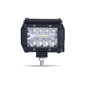 4X4 Offroad Driving & Truck Working combo beam 4 inch LED Pod light 60W amber white colour