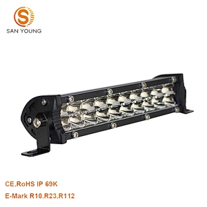 New Mini Dual row off road led light bar waterproof cheap price amber led light bar for trucks offroad 4wd combo beam light bar