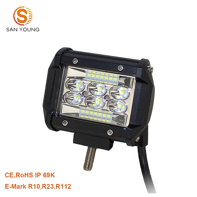 New Truck 4X4 offroad car led work light 60w led mining work light for car 4 inch spot beam led offroad driving light