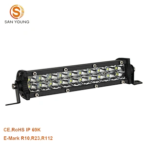 New Mini Dual row off road led light bar waterproof cheap price amber led light bar for trucks offroad 4wd combo beam light bar