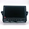 Sistema de monitor de cámara de visión trasera de respaldo de coche TFT LCD de 7 pulgadas para autobús / camión con diseño de parasol