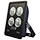  luz de inundación led 24w