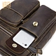 handmade leather crossbody bag