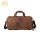 leather duffel travel bag