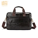 Best price brand new popular high quality laptop bag genuine cowhide leather briefcase