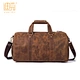 leather duffel travel bag