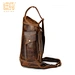 Professional quality sell lightweight and portable cowhide leather satchel shoulder bags