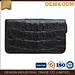 zipper men long leather wallet wholesaler
