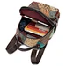 leather splice backpack